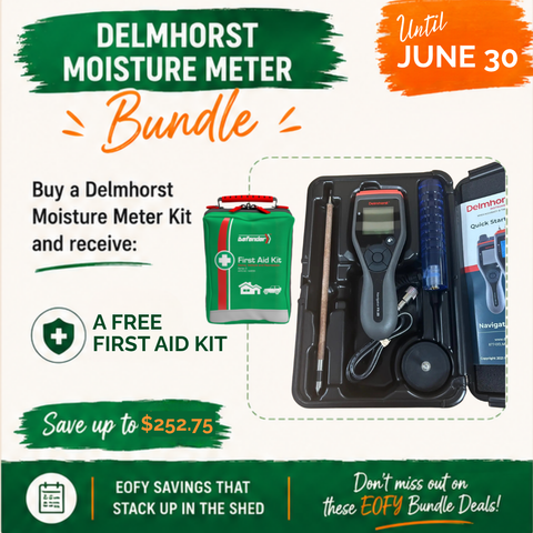 EOFY Sale - Delmhorst Moisture Meter Bundle