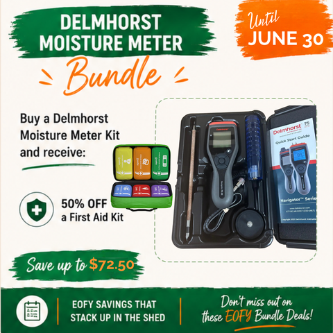 EOFY Sale - Delmhorst Moisture Meter Bundle